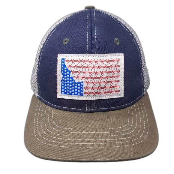 Idaho Patch Snapback Trucker Hat Multi One Size Adjustable Arcadian Outfitters - Picture 1 of 10